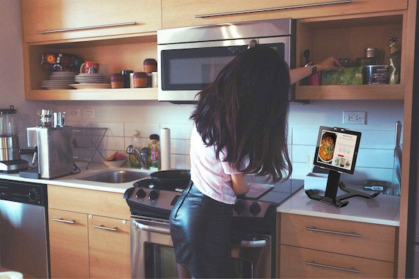 ipad stand for kitchen